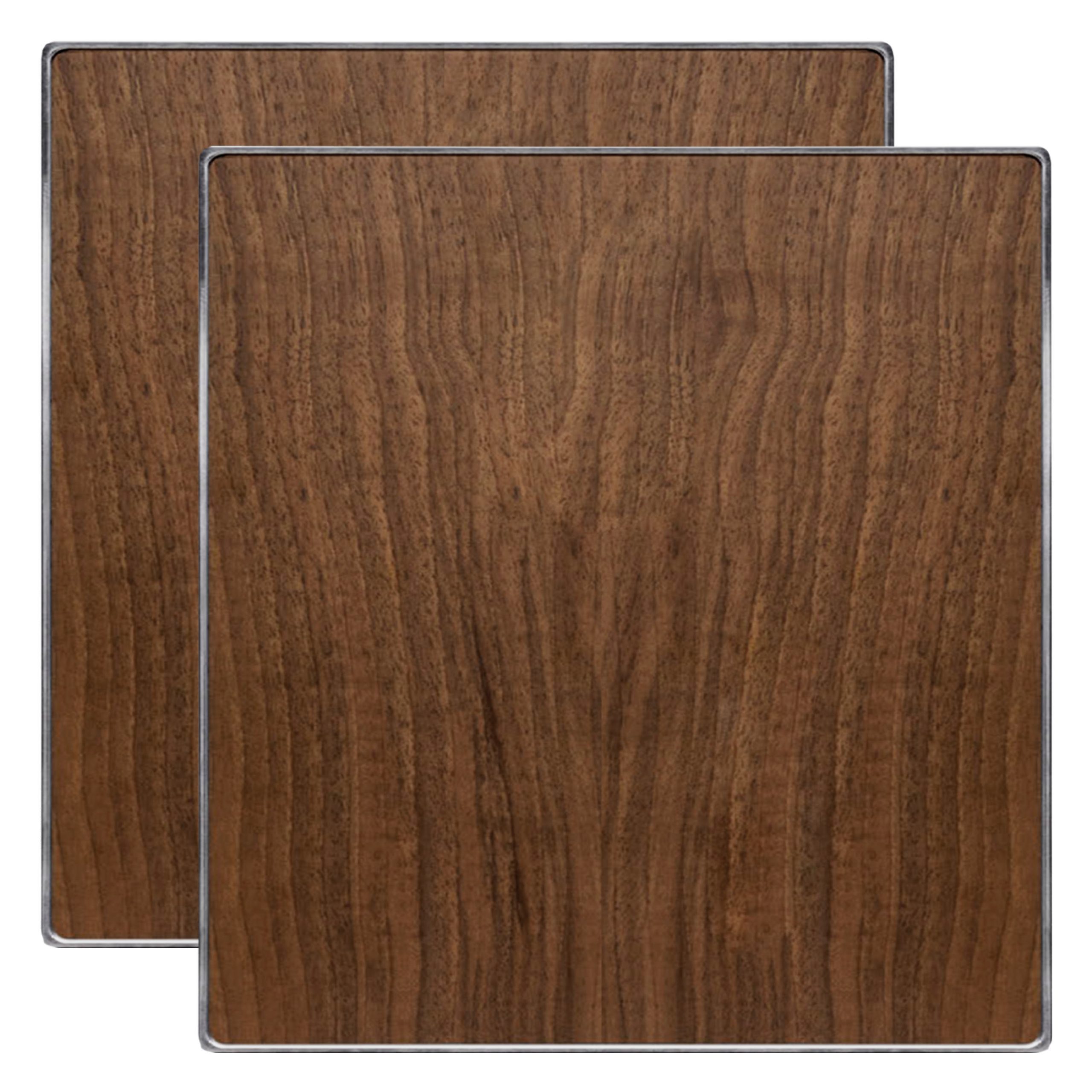 Eureka Seitenpaneele Holz Walnut für Costanza R