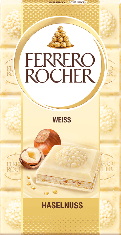 Ferrero Rocher Tafel Weiß 90g