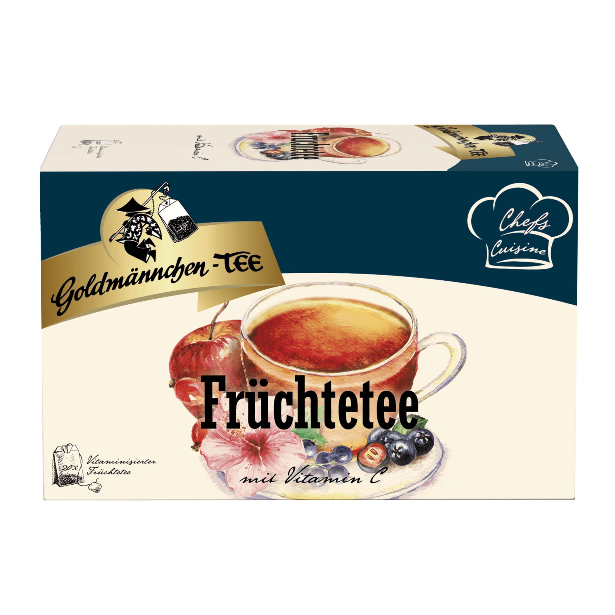 Goldmännchen Tee Früchtetee mit Vitamin C 20x2.5g