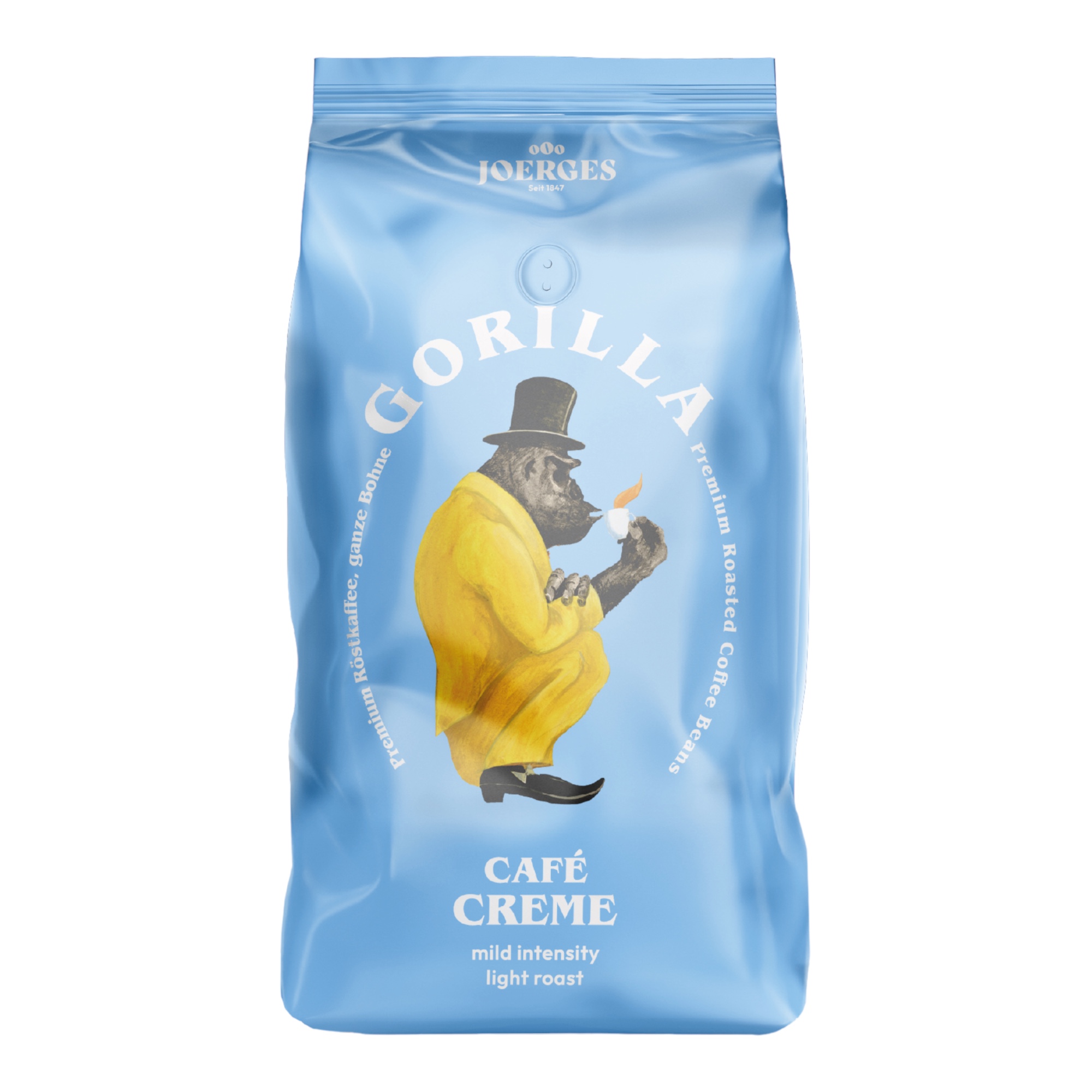 Gorilla Cafe Creme ganze Bohnen 1kg