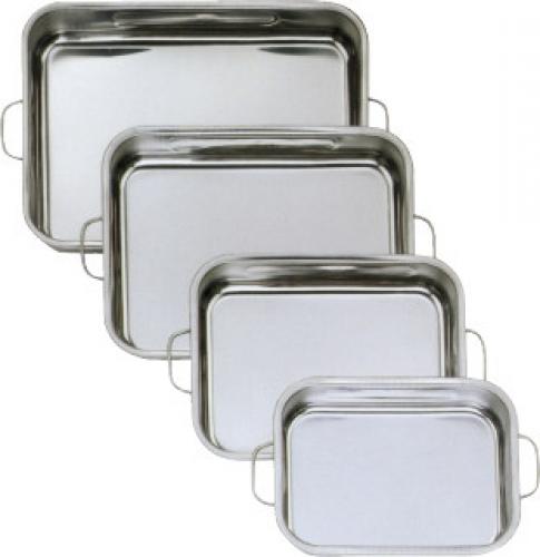 GSW Auflaufform mit Grilleinsatz 25x19cm 2,4L Edelstahl Bratform - 809252