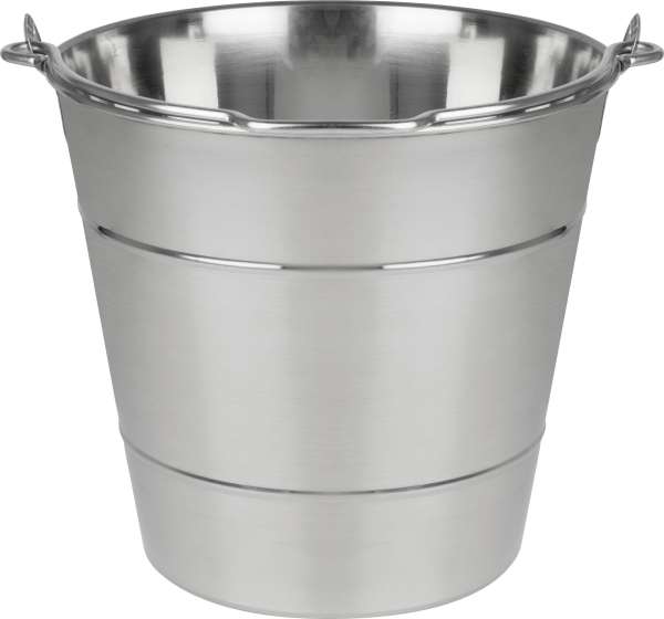 GSW Eimer Edelstahl 10L - Edelstahleimer - 822107
