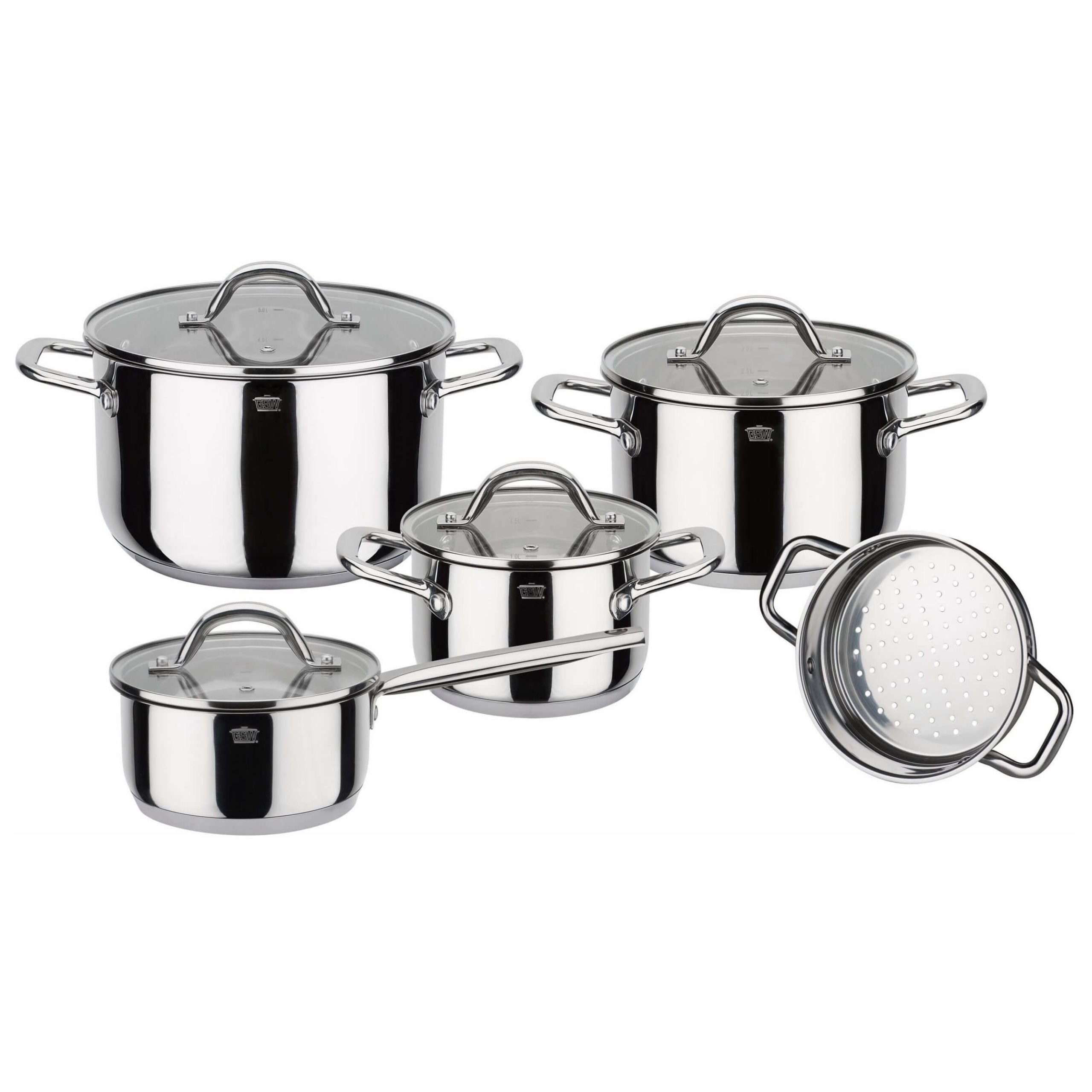 GSW Kochtopf Set Meran 9 teilig 868389