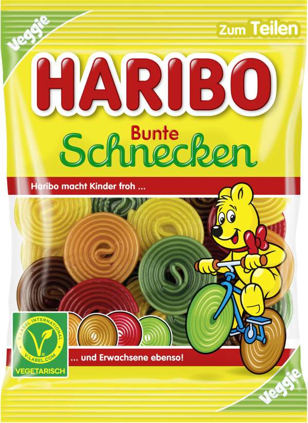 Haribo Bunte Schnecken 160g