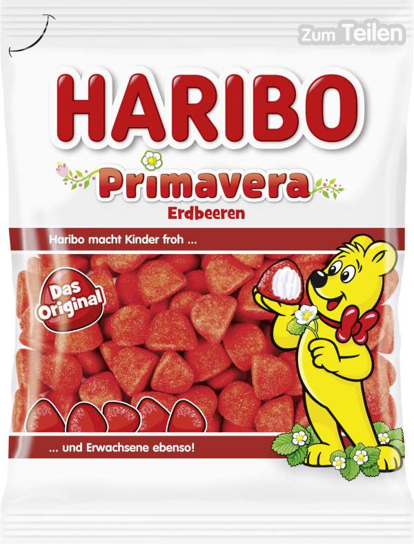Haribo Erdbeeren Primavera 175g