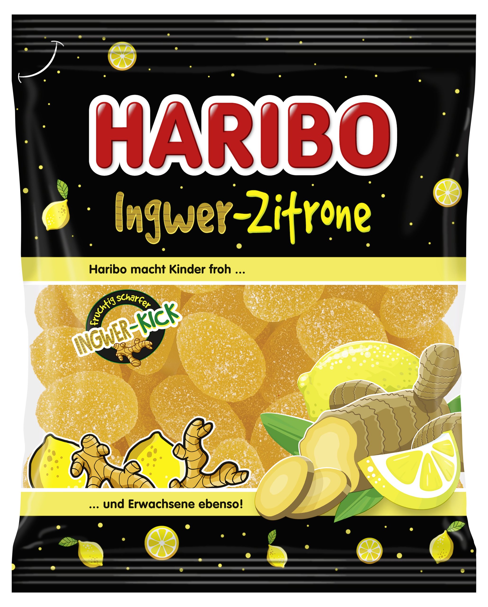 Haribo Ingwer-Zitrone 160g