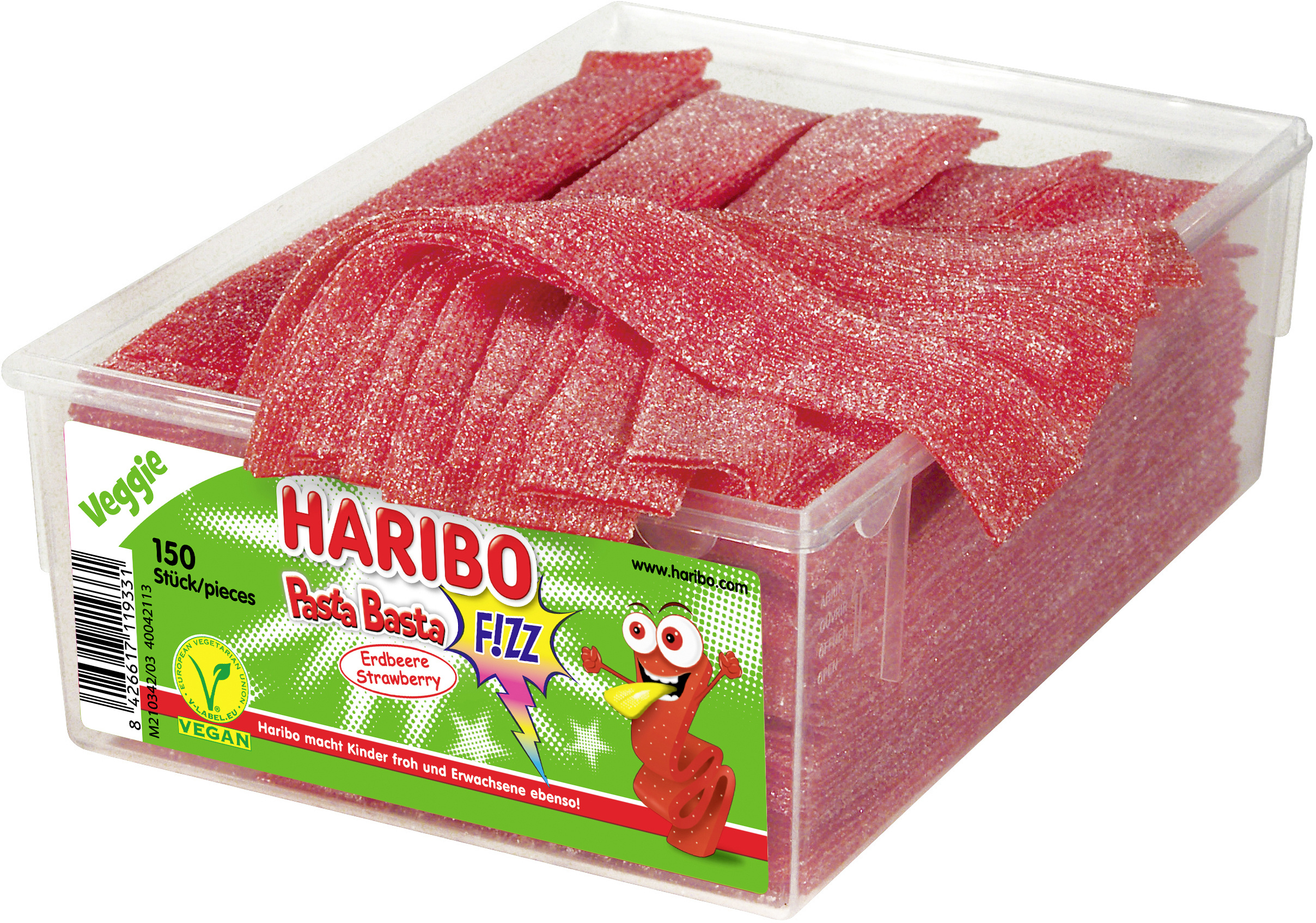 Haribo Pasta Basta Erdbeer Sour 150 Stück