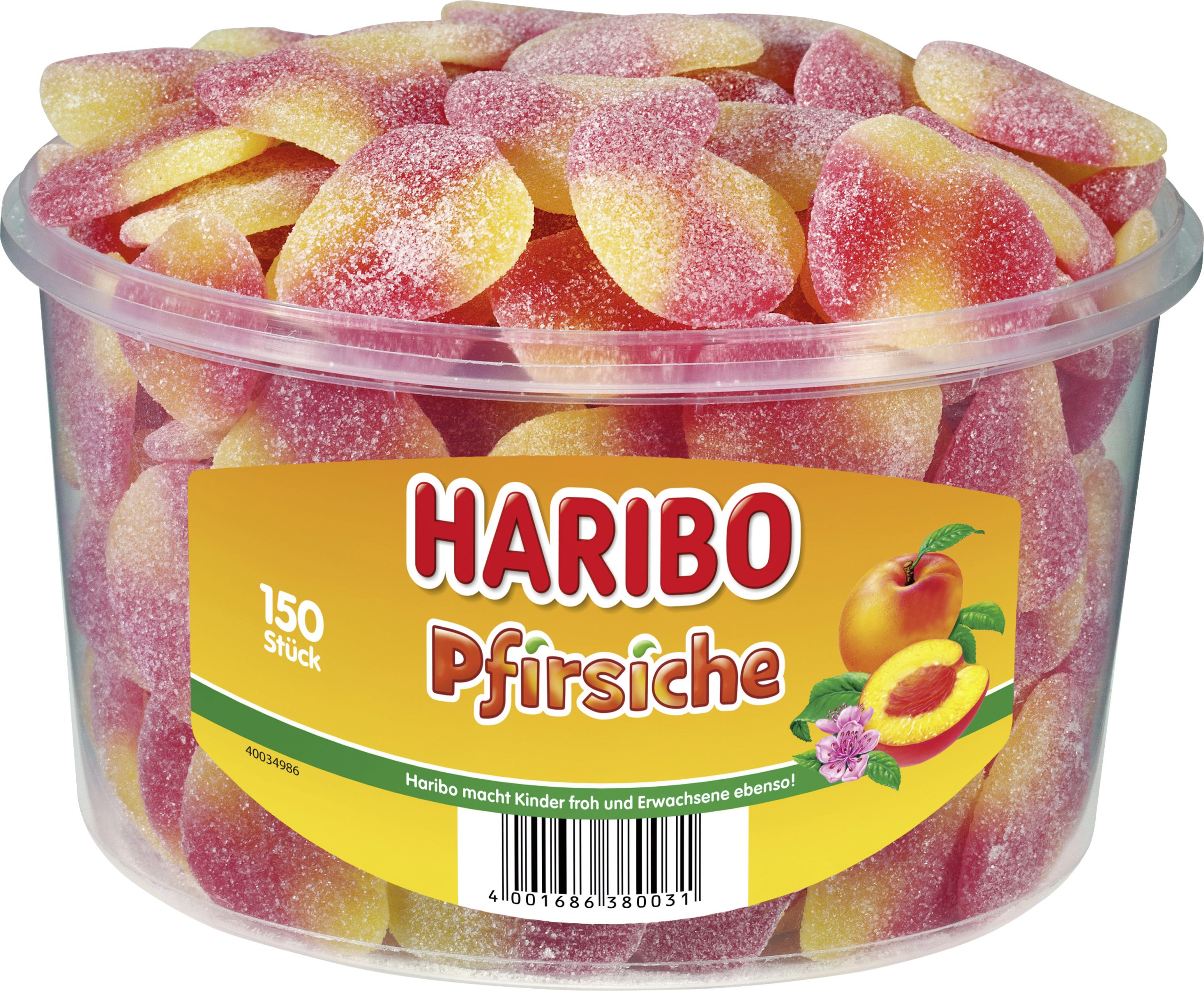 Haribo Pfirsiche 150 Stück