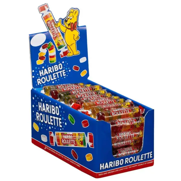 Haribo Roulette Fruchtgummi 50 Rollen
