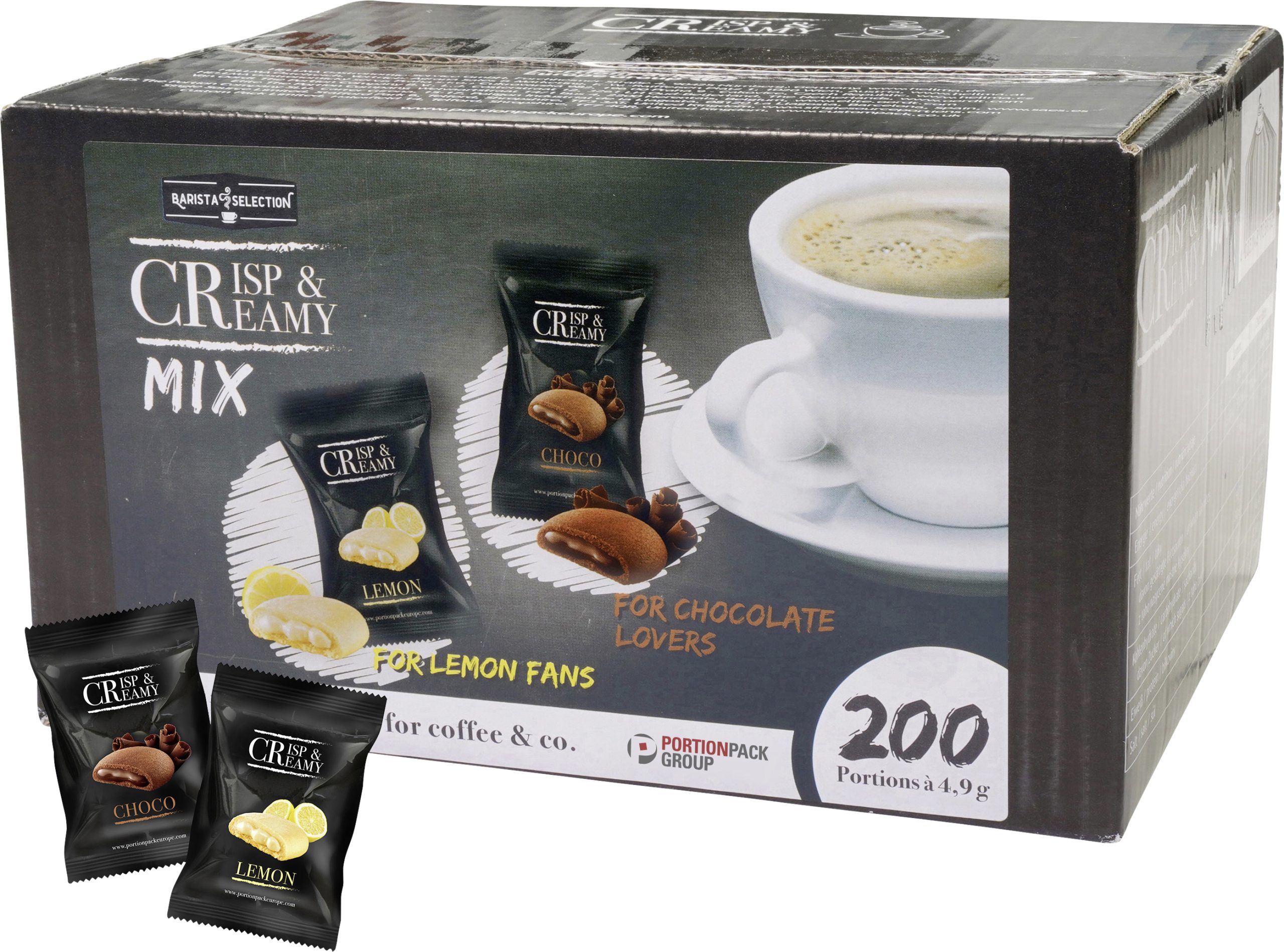 Hellma Crisp & Creamy Mix Mürbeteiggebäck 200 Stück