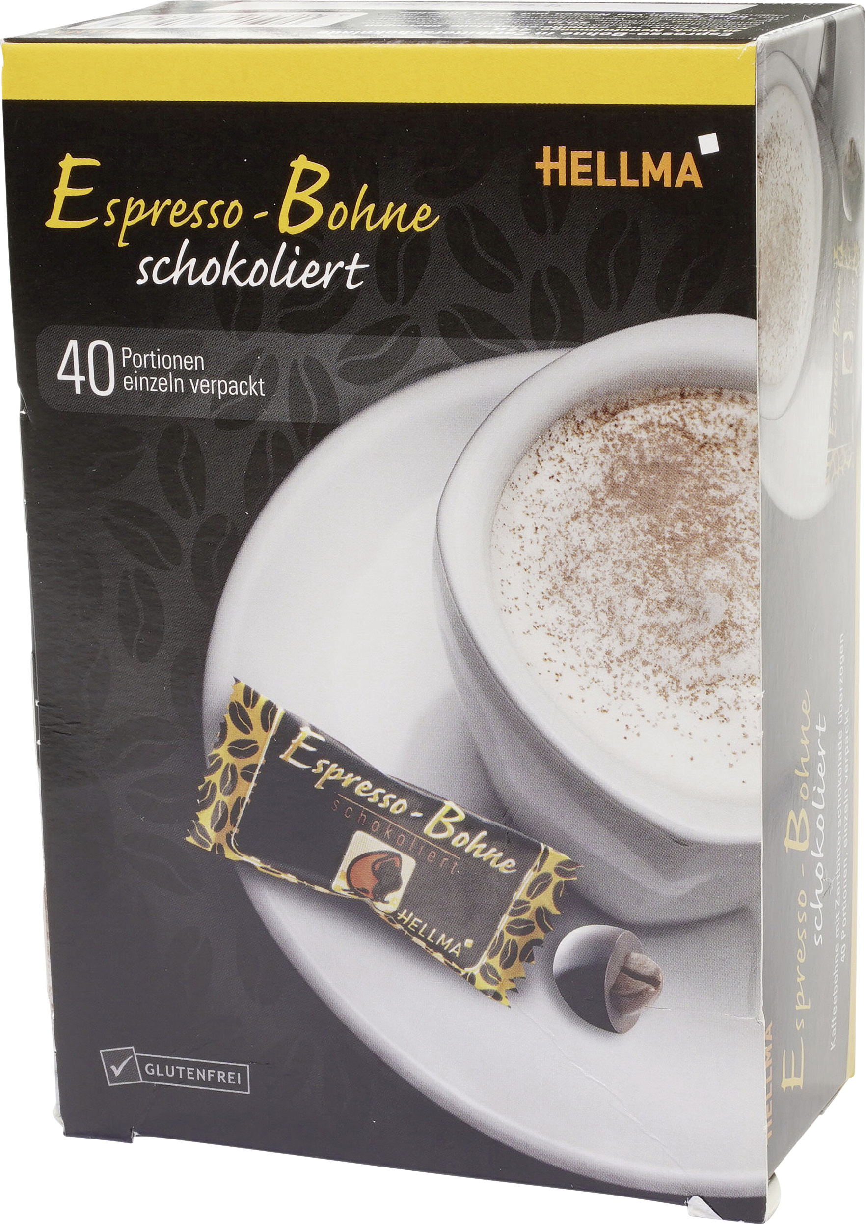 Hellma Espressobohnen schokoliert 40 Stück