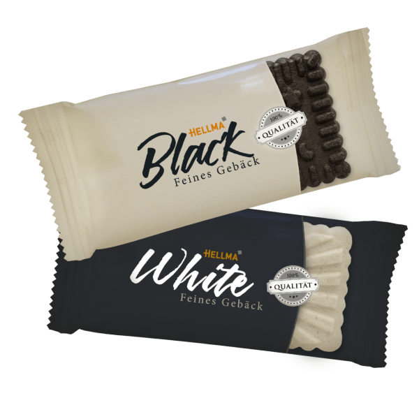 Hellma Feines Gebäck Black & White 200 Stück