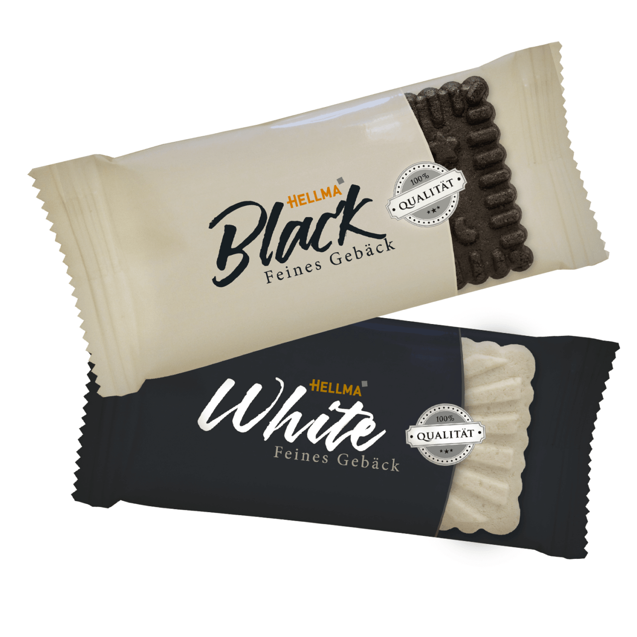Hellma Feines Gebäck Black & White 200 Stück