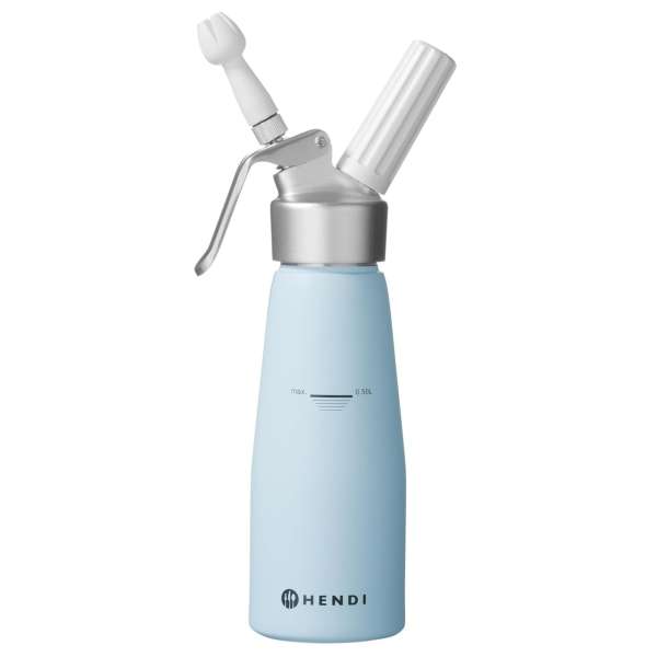 Hendi Sahnespender Kitchen Line 0,5l blau