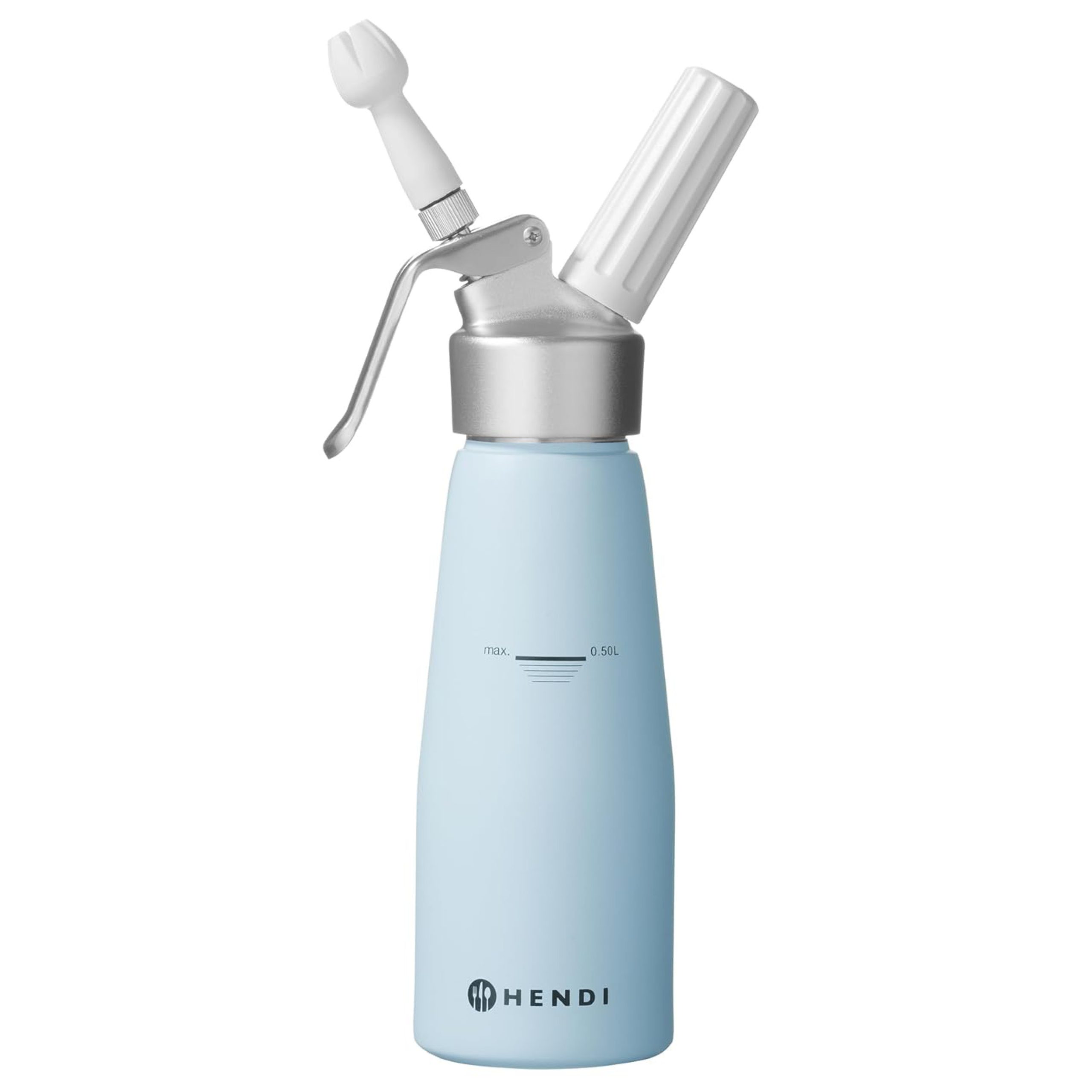 Hendi Sahnespender Kitchen Line 0,5l blau