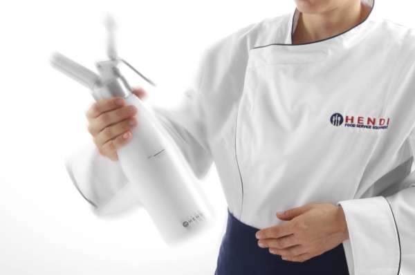 Hendi Sahnespender Kitchen Line 0,5l weiß – Bild 4