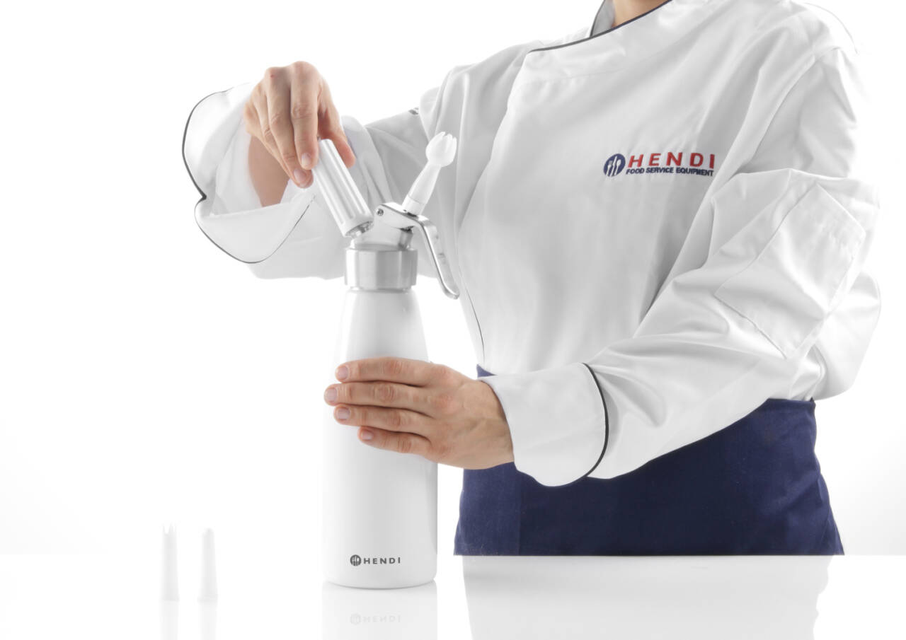 Hendi Sahnespender Kitchen Line 1l weiß