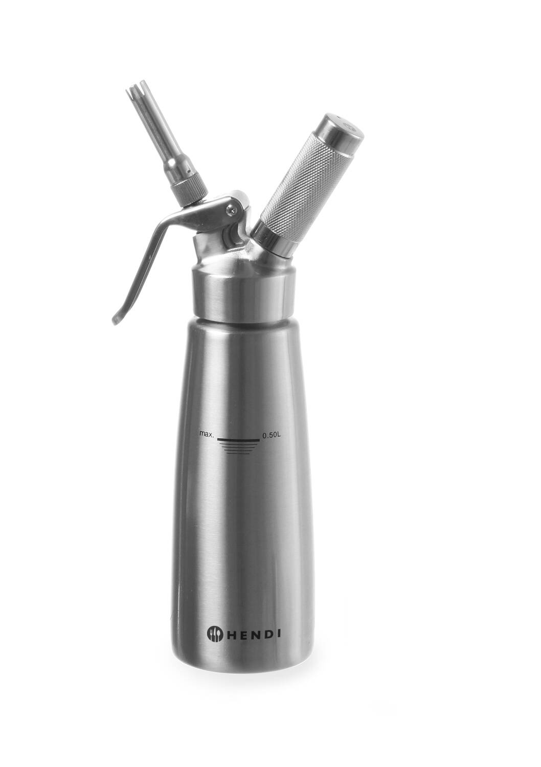 Hendi Sahnespender Profi Line 0,5L edelstahl