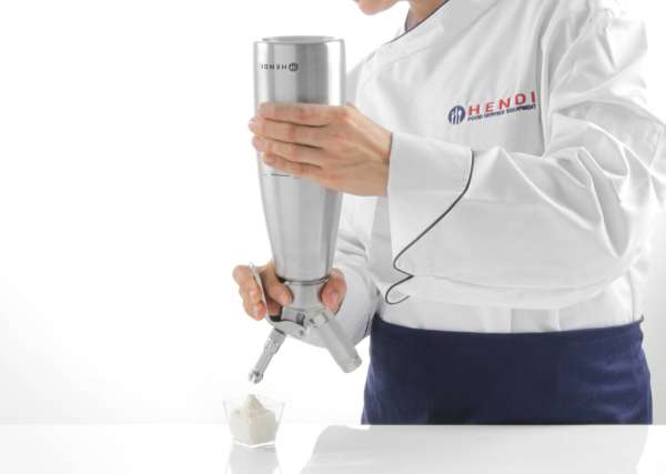 Hendi Sahnespender Profi Line 1l edelstahl – Bild 4
