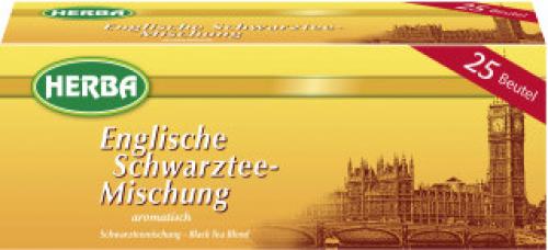 Herba Englischer Schwarztee 25 Beutel