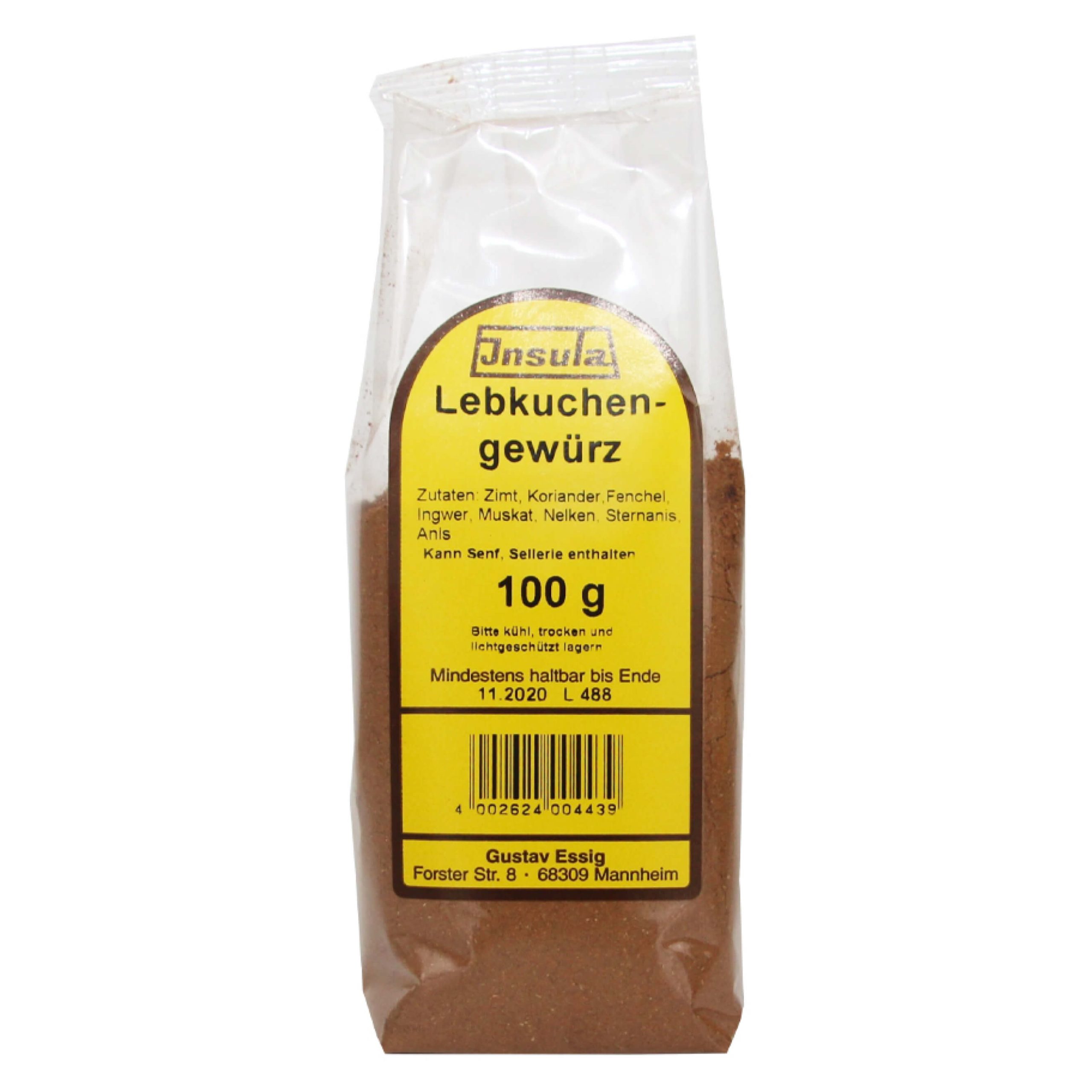 Insula Lebkuchengewürz 100g