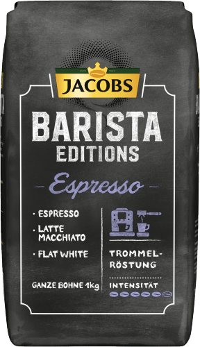 Jacobs Barista Espresso ganze Bohnen 1kg