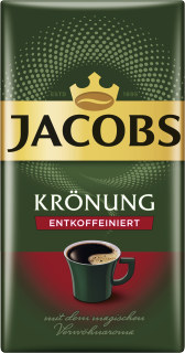 Jacobs Krönung entkoffeiniert, gemahlen 500g
