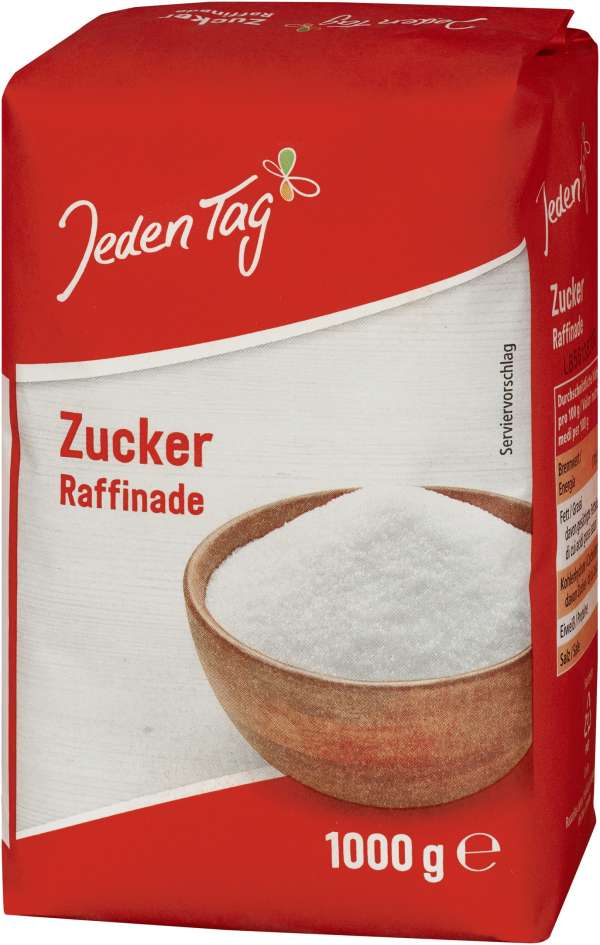 Jeden Tag Zucker Raffinade 1kg