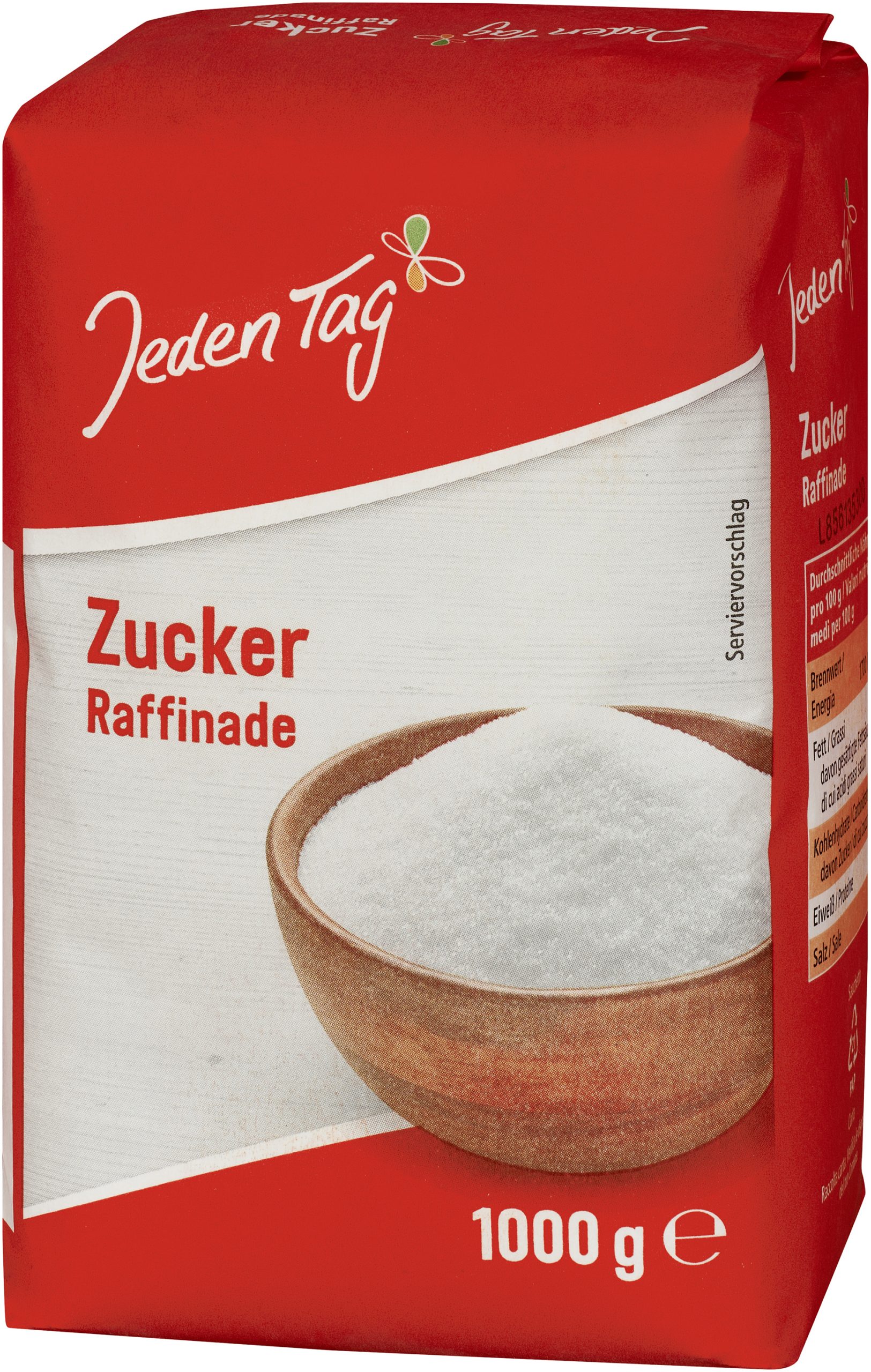 Jeden Tag Zucker Raffinade 1kg