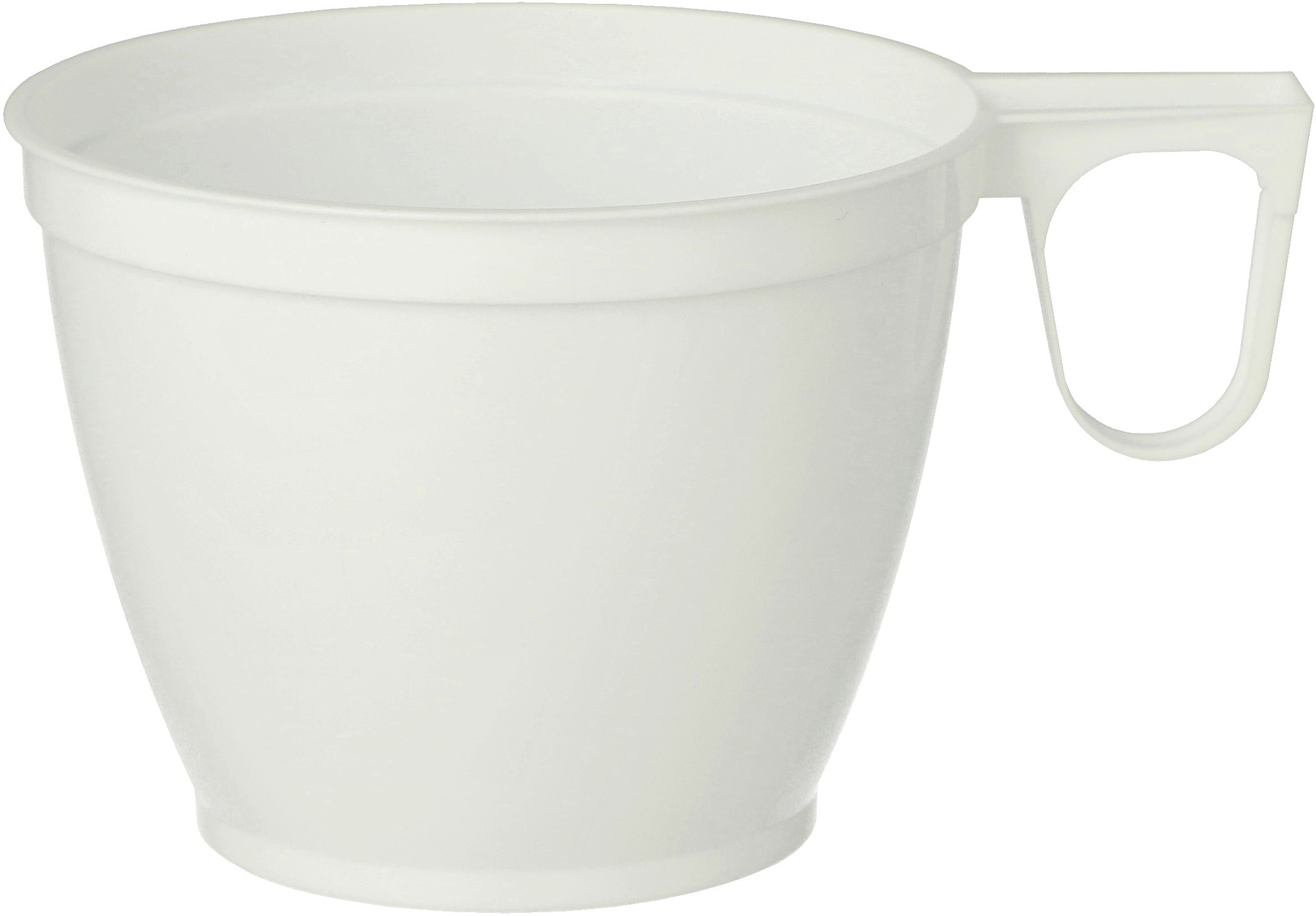 Kaffeetassen 60 Stück, PS 0,18 l Ø 7,8 cm · 6 cm weiss