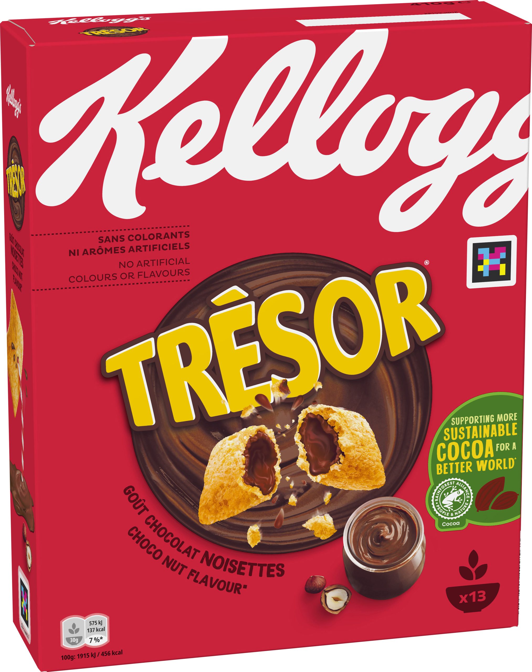 Kellogg's Tresor Choco Nut 410g