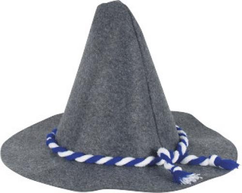 Kögler Filzhut grau/weiß/blau