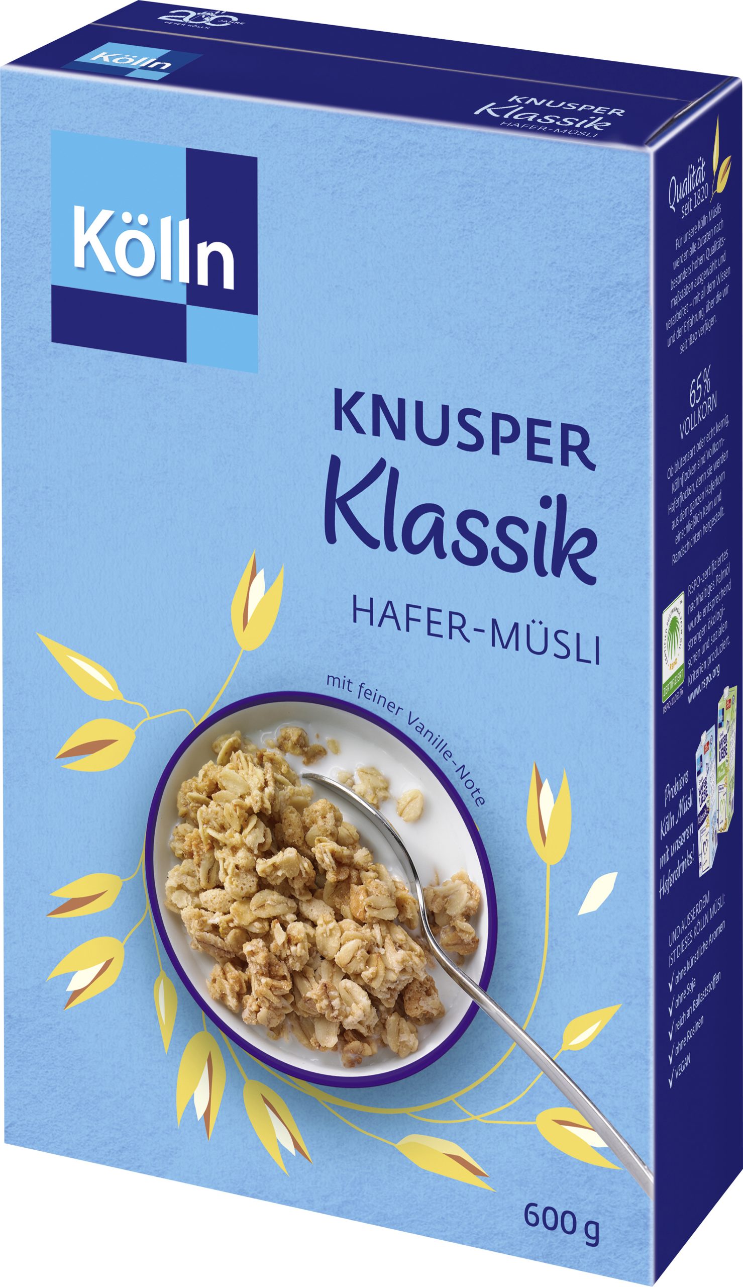 Kölln Müsli Knusper Klassik 600g