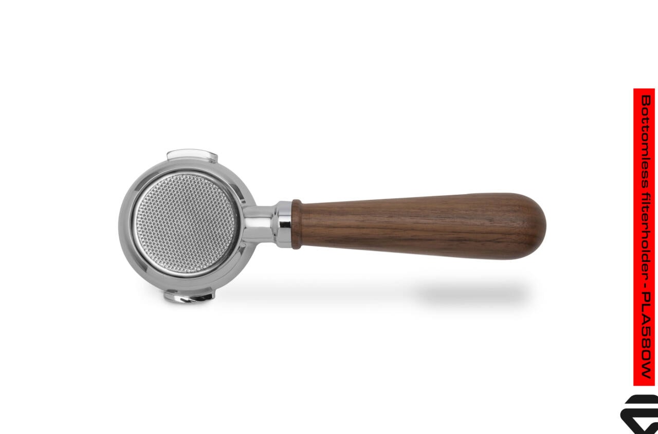 Lelit Siebträger PLA580W für 58mm, bodenlos, inkl. 1 Sieb