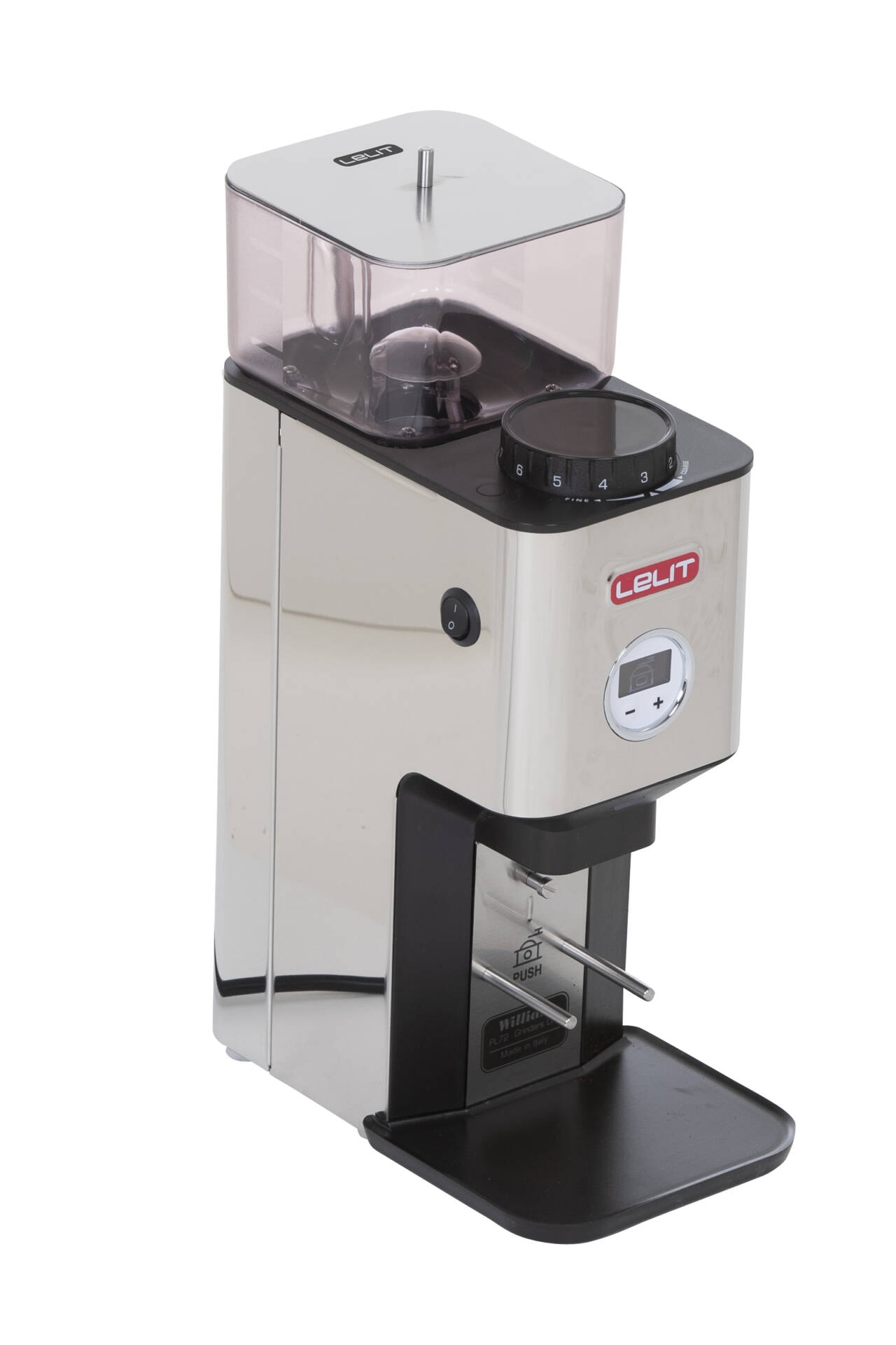 Lelit WILLIAM PL72-P Kaffeemühle, glanz