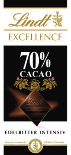 Lindt Excellence 70% Edelbitter intensiv 100g