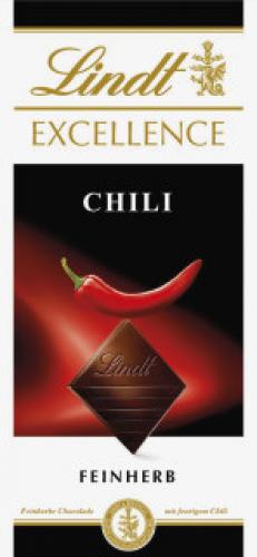 Lindt Excellence Chili 100g
