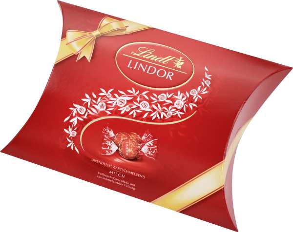 Lindt Lindor Kissenpackung Milch 150g
