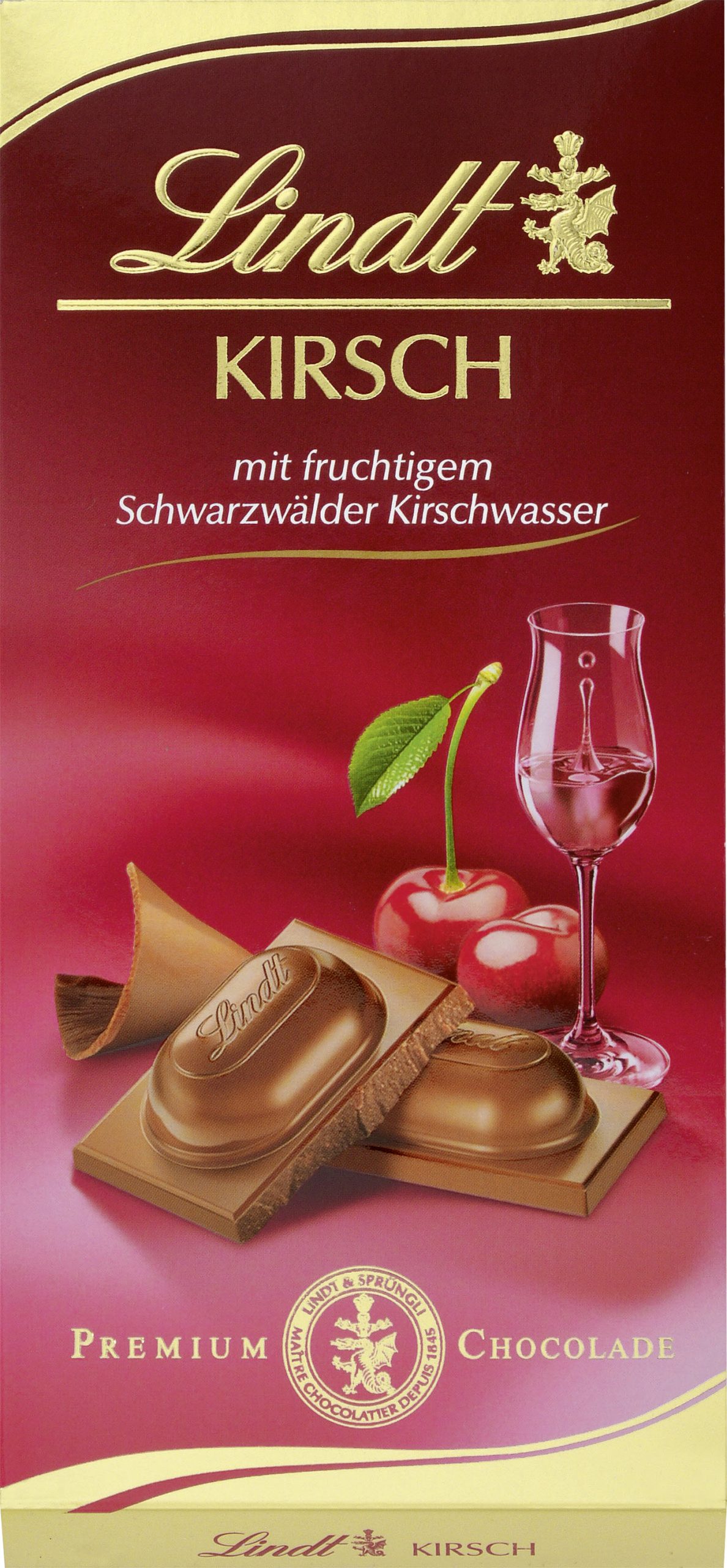 Lindt Schokolade Kirsch 100g