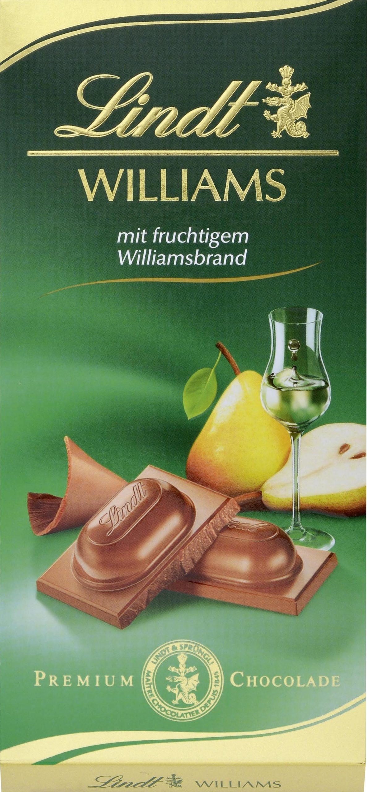 Lindt Schokolade Williams 100g