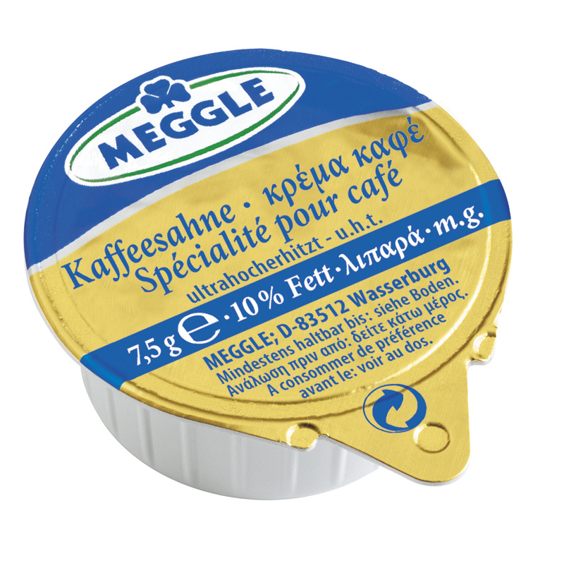 Meggle Kaffeesahne 10%, 120x7,5g