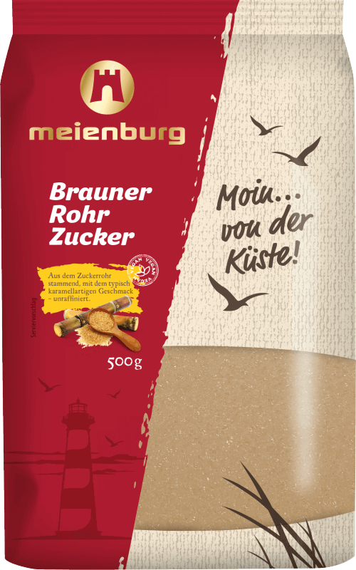 Meienburg Rohrzucker braun 500g