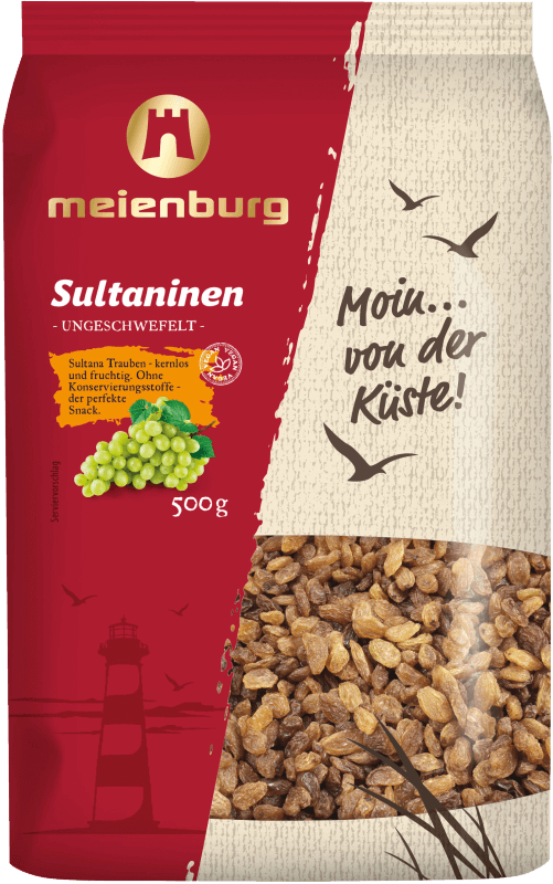 Meienburg Sultaninen ungeschwefelt 500g
