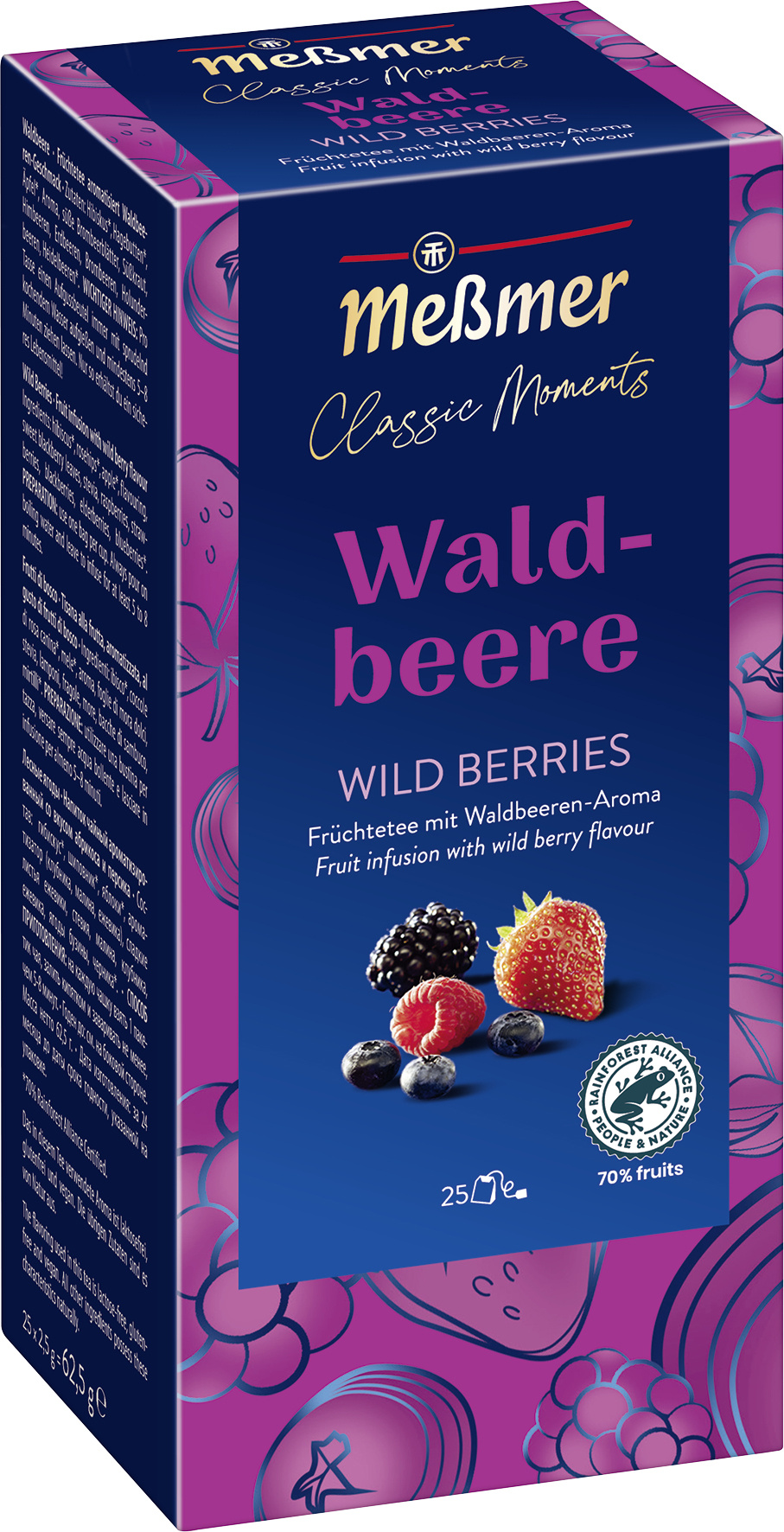 Meßmer Classic Moments Waldbeere Tee 25x2,5g