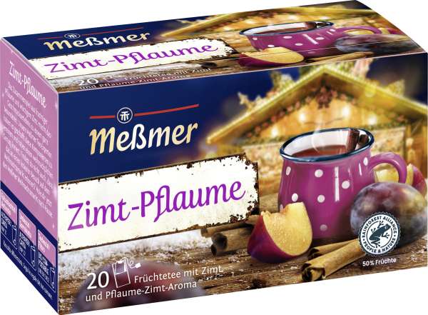 Meßmer Zimtpflaume Früchtetee 20x2,5g