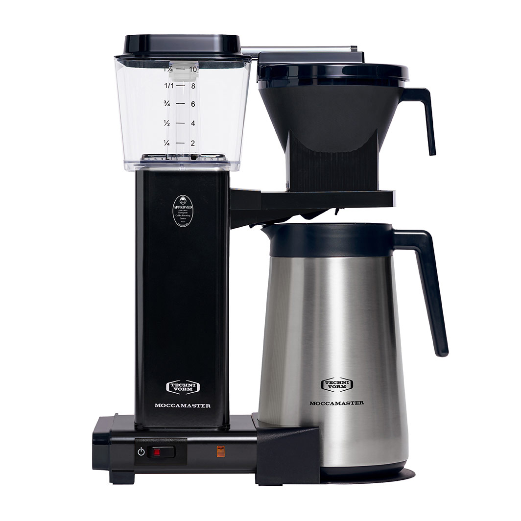 Moccamaster Kaffeefiltermaschine KBGT 741, black glanz