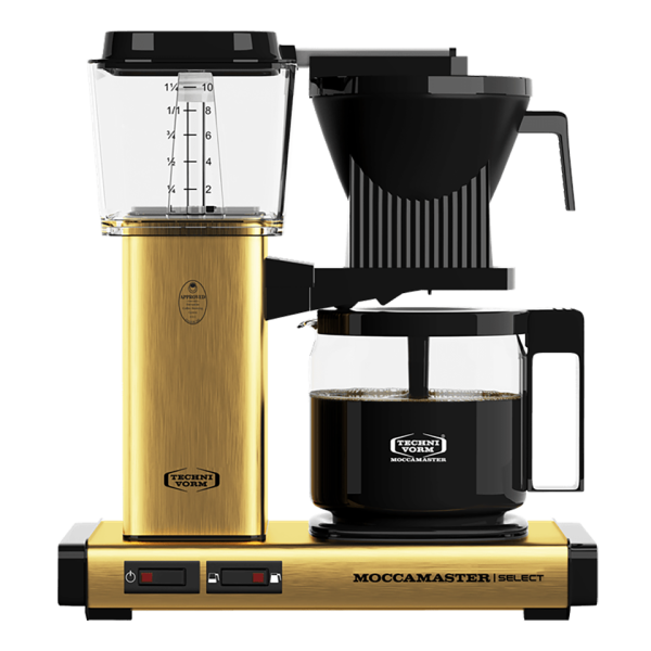 Moccamaster KBG Select, brushed brass