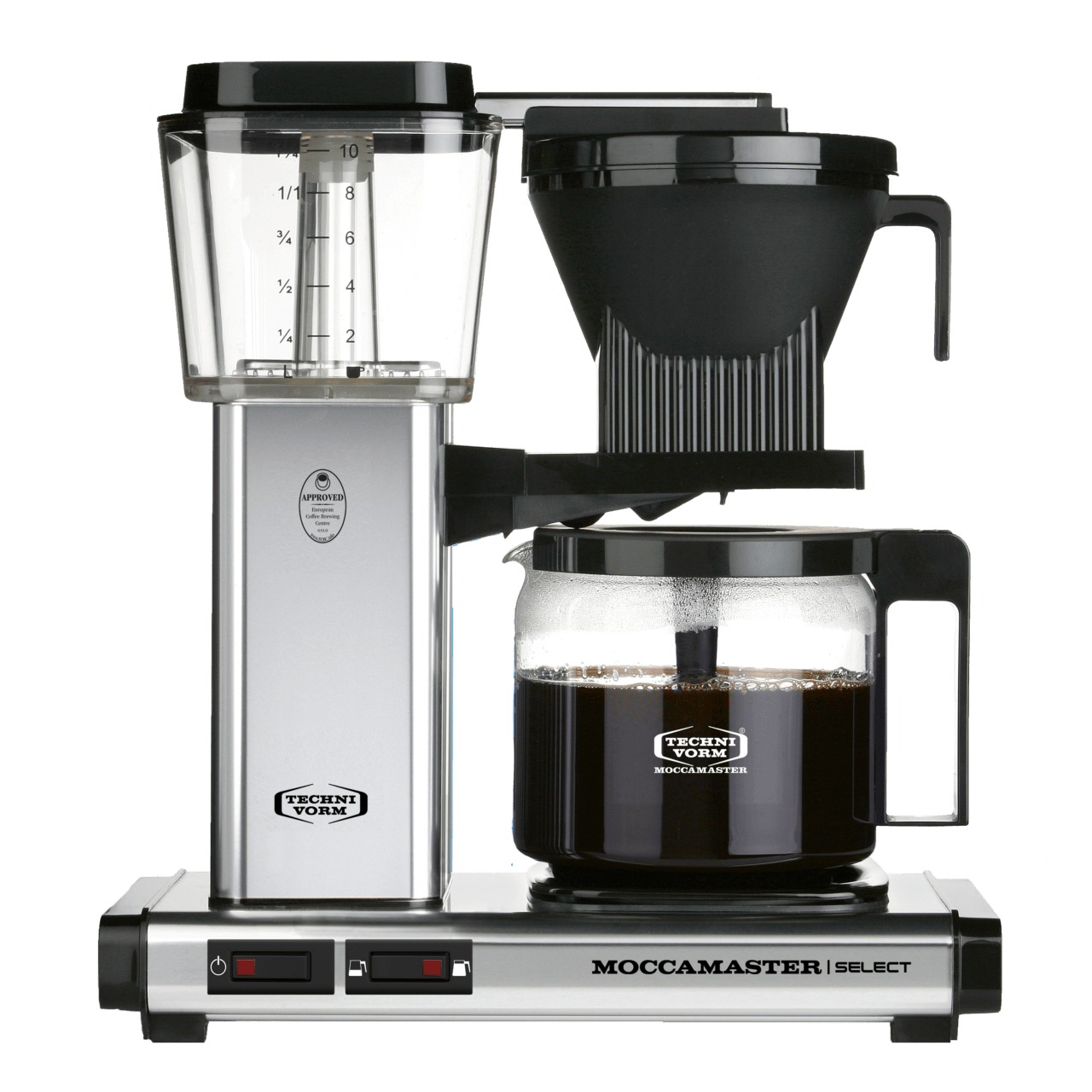 Moccamaster KBG Select, polished silver