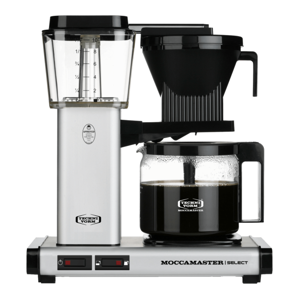 Moccamaster KBG Select, silver-matt