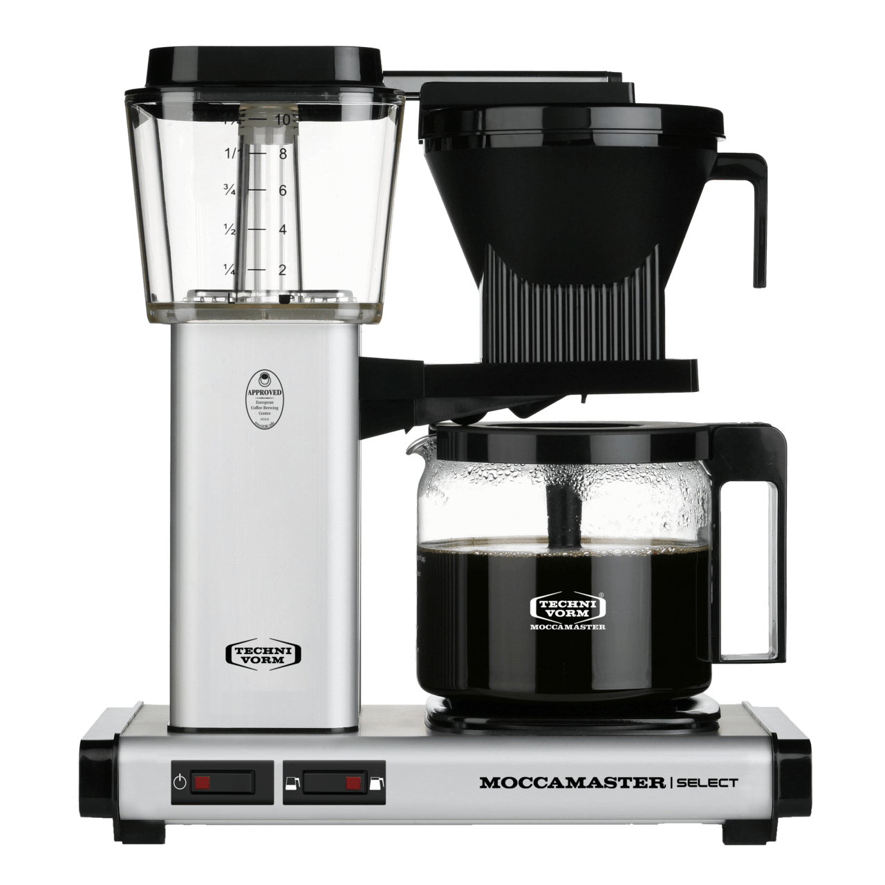 Moccamaster KBG Select, silver-matt